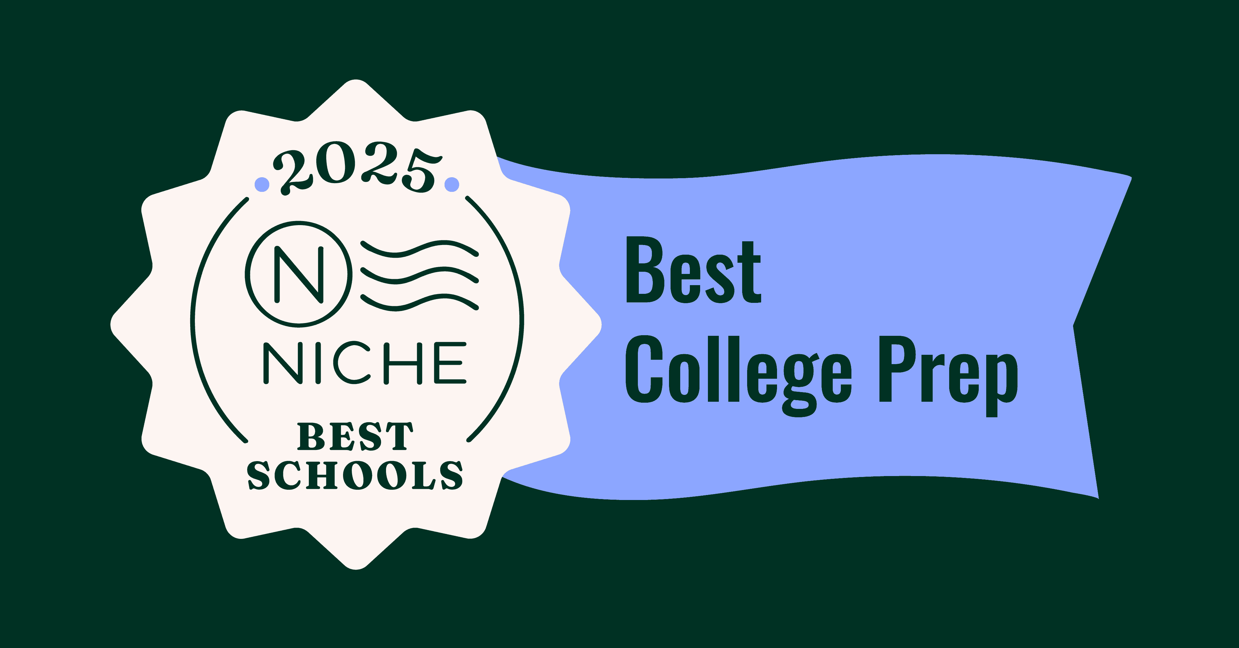 University School of the Lowcountry is a proud 2025 NICHE Best College Prep School honoree.